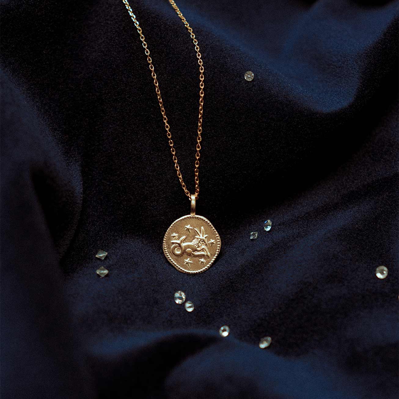 Collana segno zodiacale Capricorno