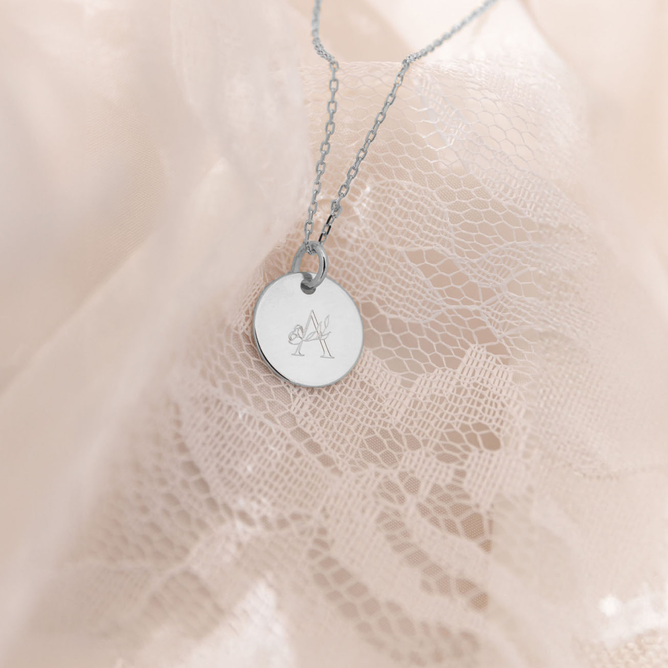 Collana battesimo personalizzata argento 925 inizi